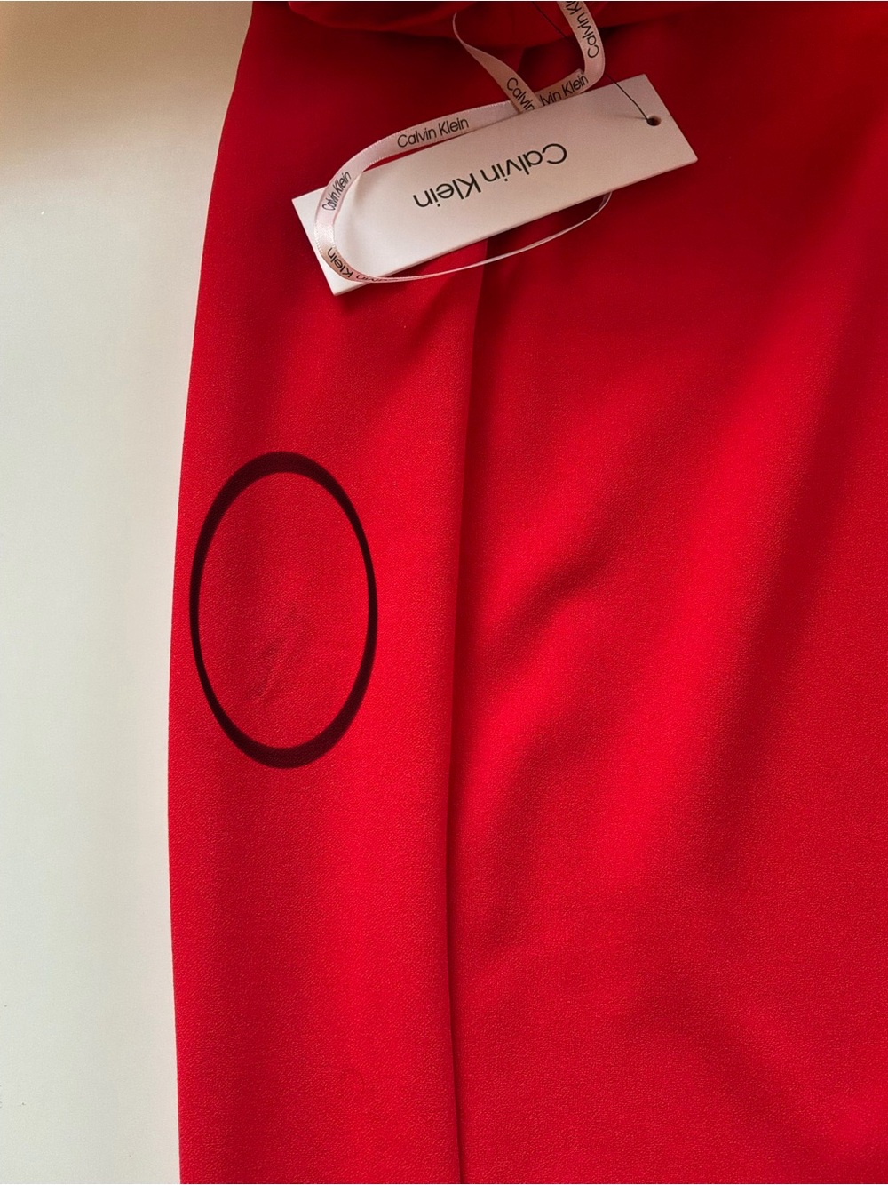 Calvin Klein Classic Red Sheath Dress - NWT - Picture 8 of 8